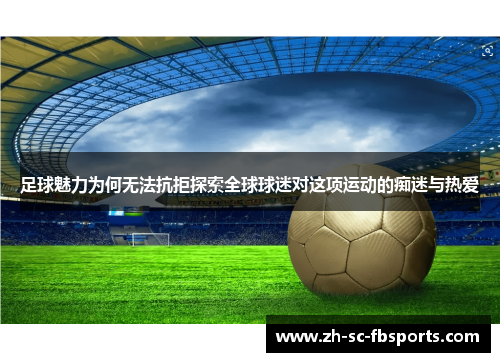 足球魅力为何无法抗拒探索全球球迷对这项运动的痴迷与热爱