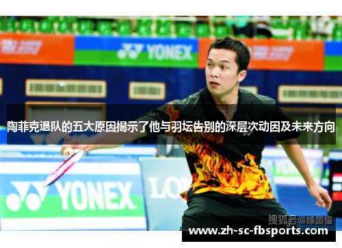 陶菲克退队的五大原因揭示了他与羽坛告别的深层次动因及未来方向